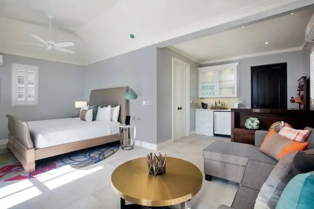 Villa, 1 En Büyük (King) Boy Yatak ve Çekyat, Balkon, Kısmi Deniz Manzarası