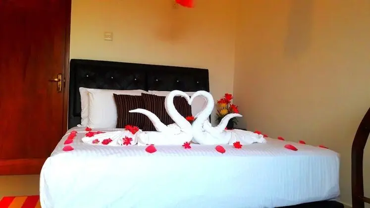 Deluxe Tek Büyük Yataklı Oda, 1 Çift Kişilik Yatak, Ortak Banyo, Bahçe Manzaralı