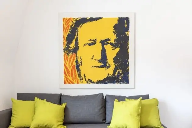 City Apart Daire, 1 Büyük (Queen) Boy Yatak ve Çekyat, Mutfak (Elisabeth)