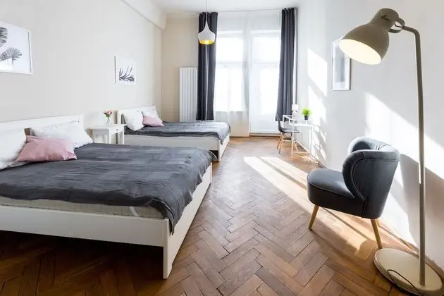 Apart Daire, 3 Yatak Odası (Starowislna 18 Street)