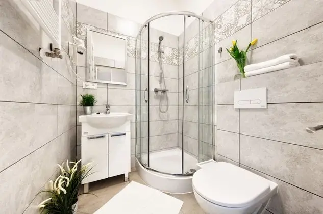 Basic Apart Daire, Küçük Mutfak, Şehir Manzaralı (Nr 9, Kramarska)