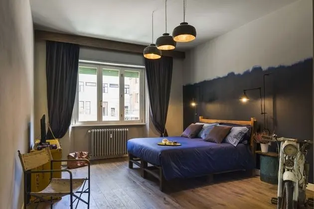 Deluxe Tek Büyük Yataklı Oda (Industriale)