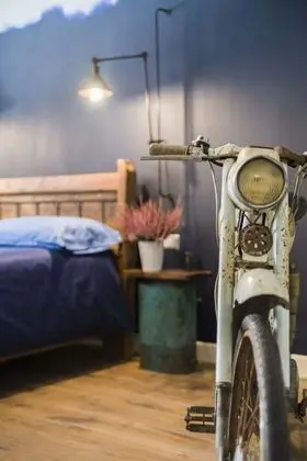 Deluxe Tek Büyük Yataklı Oda (Industriale)