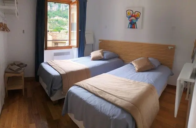 Standard İki Ayrı Yataklı Oda, Banyolu/Duşlu, Dağ Manzaralı (Partagée/Shared occupancy)