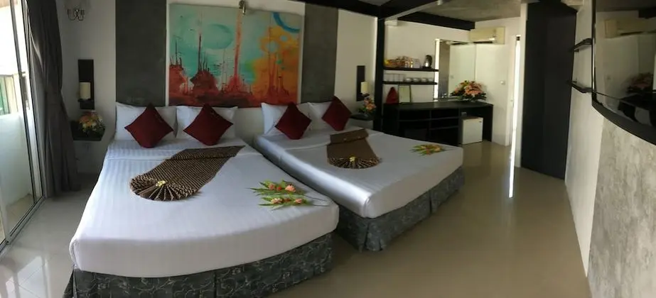 Comfort Dört Kişilik Oda, Kısmi Deniz Manzarası