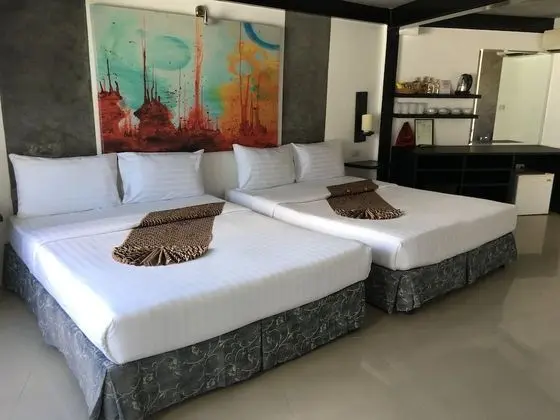 Comfort Dört Kişilik Oda, Kısmi Deniz Manzarası