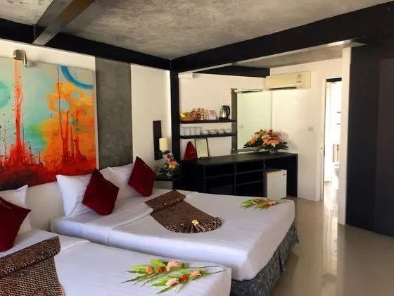 Comfort Dört Kişilik Oda, Kısmi Deniz Manzarası