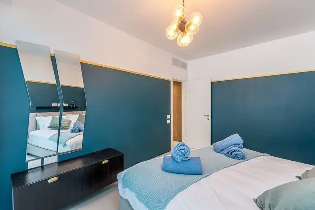 Deluxe Apart Daire, Birden Çok Yatak, Sigara İçilmez, Deniz Manzaralı