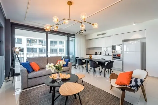 Deluxe Apart Daire, Birden Çok Yatak, Sigara İçilmez, Deniz Manzaralı