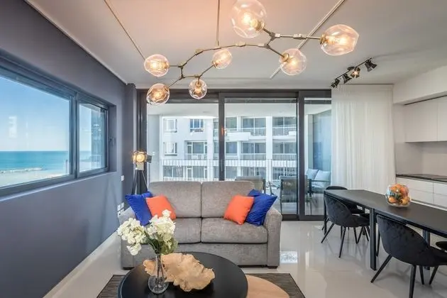 Deluxe Apart Daire, Birden Çok Yatak, Sigara İçilmez, Deniz Manzaralı