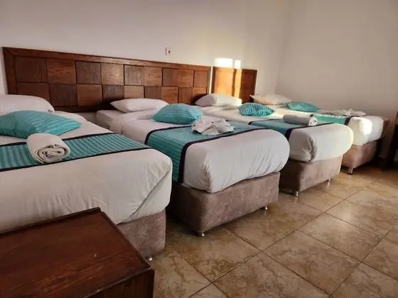 Deluxe Dört Kişilik Oda, 1 Yatak Odası, Balkon, Havuz Kenarı