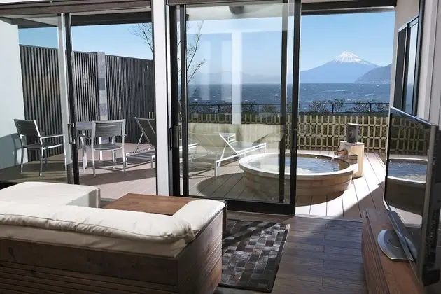Oda, Birden Çok Yatak, Okyanus Manzaralı (Japanese Western, Open-air Bath)