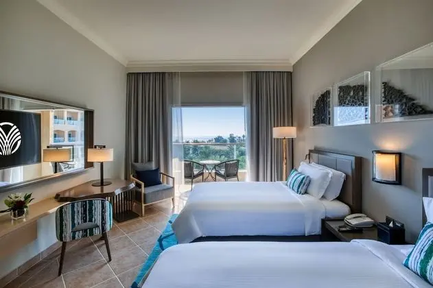 Oda, 2 Tek Kişilik Yatak, Balkon, Bahçe Manzaralı
