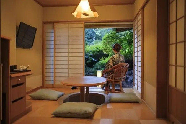 Traditional Oda, Sigara İçilmez, Bahçe Manzaralı (Yaraku Luxury Japanese Style)