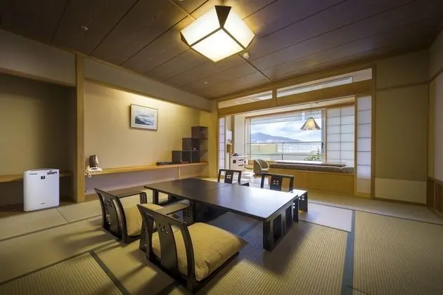 Traditional Oda, Sigara İçilmez (Yuraku, Open Air Bath, Mt Fuji View)