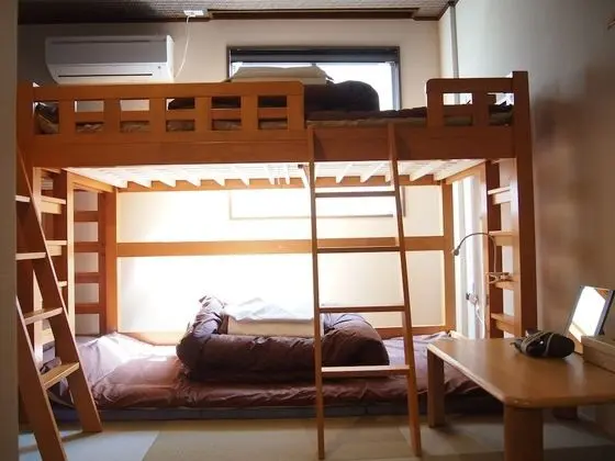 Ortak Ranzalı Oda, Sadece erkekler için, Sigara İçilmez (Bed in 3-Bed)
