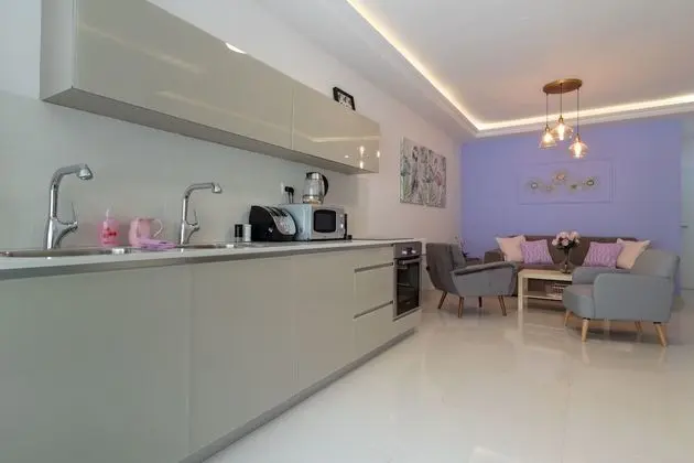 Deluxe Apart Daire, 3 Yatak Odası, Bahçe Manzaralı