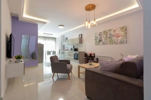 Deluxe Apart Daire, 3 Yatak Odası, Bahçe Manzaralı