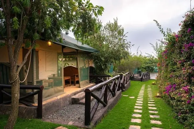 Premium Kır Evi, Balkon, Bahçe Manzaralı