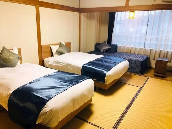 Traditional İki Ayrı Yataklı Oda (Japanese Style, Kagetsukan)