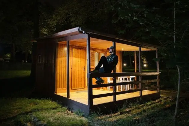 Bungalov, Veranda