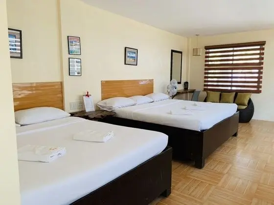 Premium Oda, Birden Çok Yatak, Plaj Manzaralı, Denize Sıfır (Second Floor, for 5 Pax)