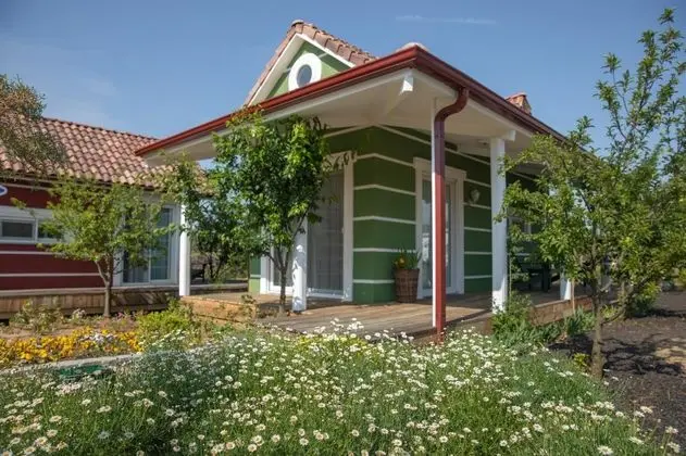 İris Oda, Bahçe Manzaralı, Teraslı