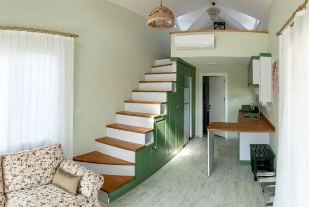 İris Oda, Bahçe Manzaralı, Teraslı