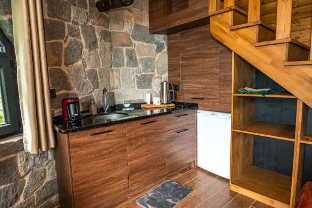 Jakuzili Taş Bungalow Oda