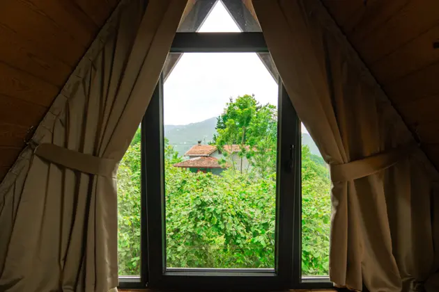Jakuzili Taş Bungalow Oda