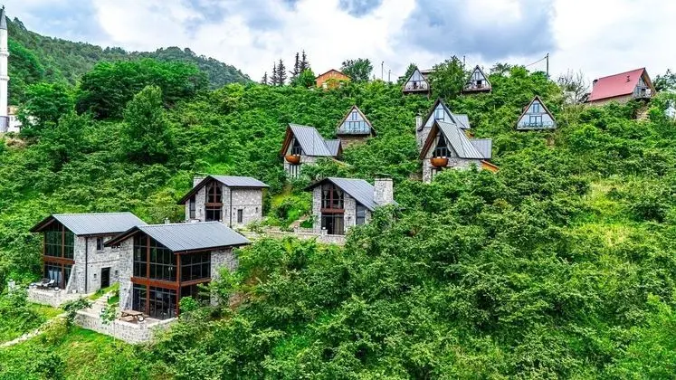 Taş Villa Şömineli & Jakuzili