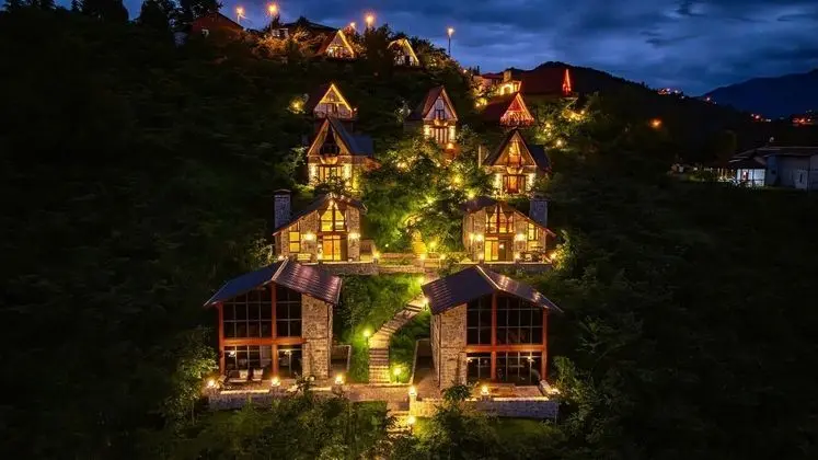 Taş Villa Şömineli & Jakuzili