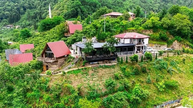 Taş Villa Şömineli & Jakuzili