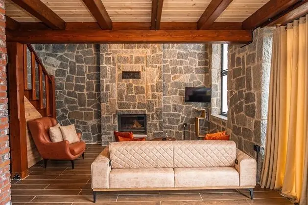 Taş Villa Şömineli & Jakuzili