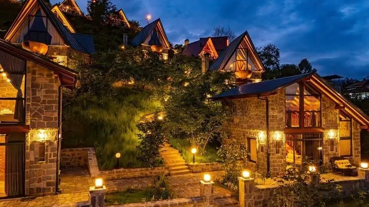 Taş Villa Şömineli & Jakuzili