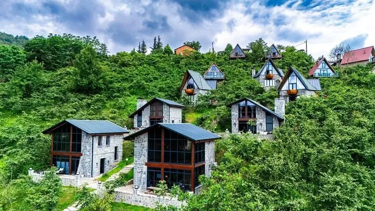 Taş Villa Şömineli & Jakuzili