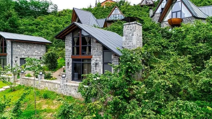 Taş Villa Şömineli & Jakuzili