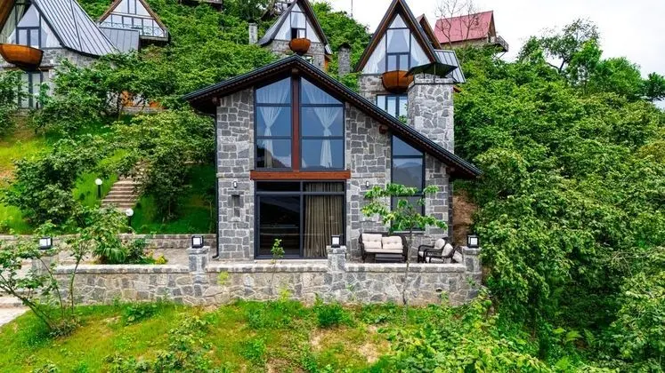 Taş Villa Şömineli & Jakuzili
