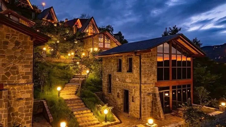 Taş Villa Şömineli & Jakuzili