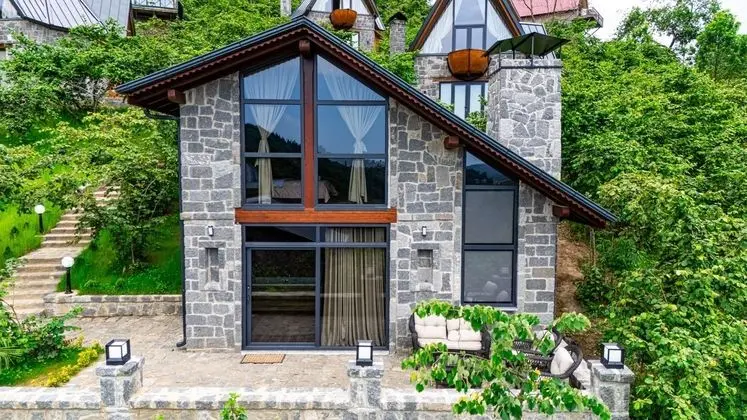 Taş Villa Şömineli & Jakuzili