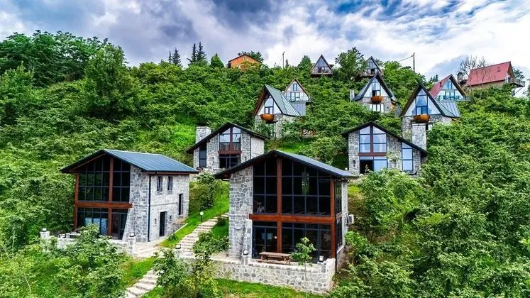 Taş Villa Şömineli & Jakuzili