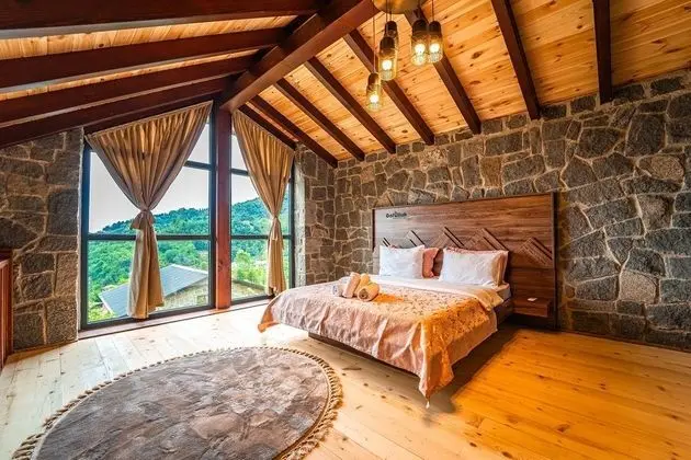 Taş Villa Şömineli & Jakuzili