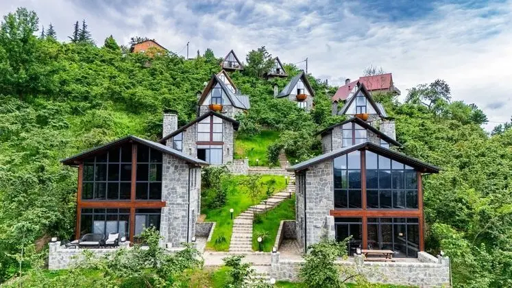 Taş Villa Şömineli & Jakuzili
