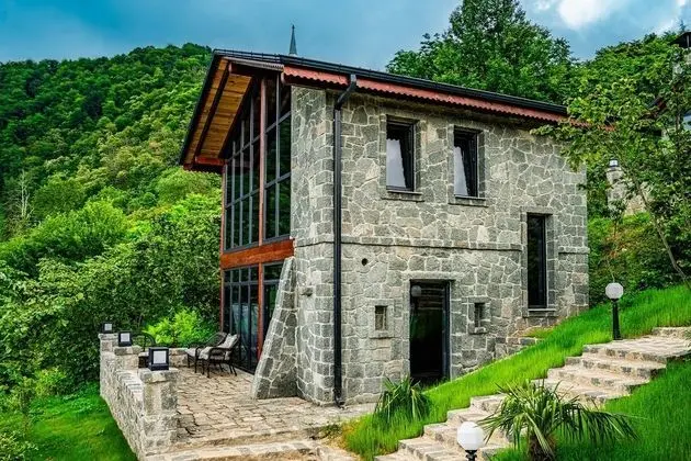 Taş Villa Şömineli & Jakuzili
