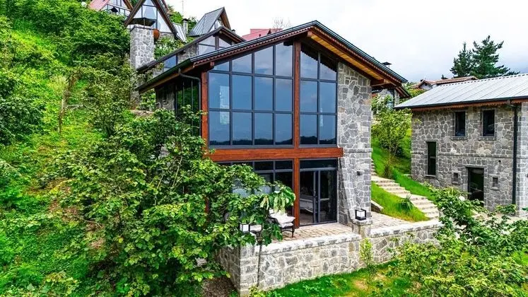 Taş Villa Şömineli & Jakuzili