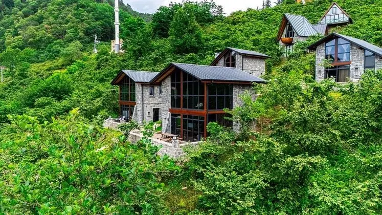 Taş Villa Şömineli & Jakuzili