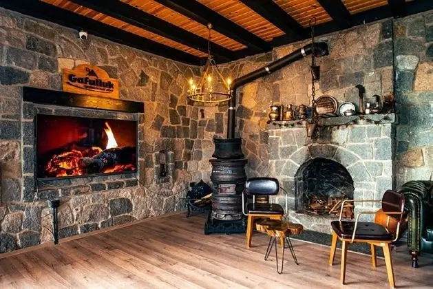 Taş Villa Şömineli & Jakuzili