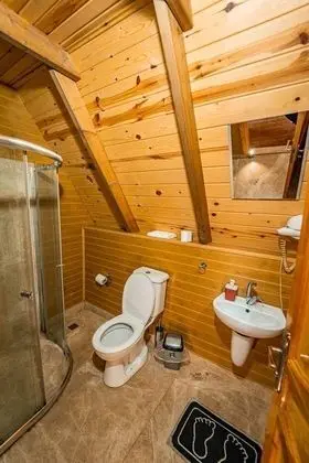 VADİ MANZARALI ŞÖMİNELİ 1+1 BUNGALOV 60m2
