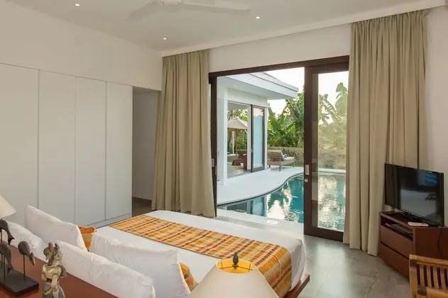 Deluxe Villa, 2 Yatak Odası, Kişiye Özel Havuzlu, Havuz Manzaralı