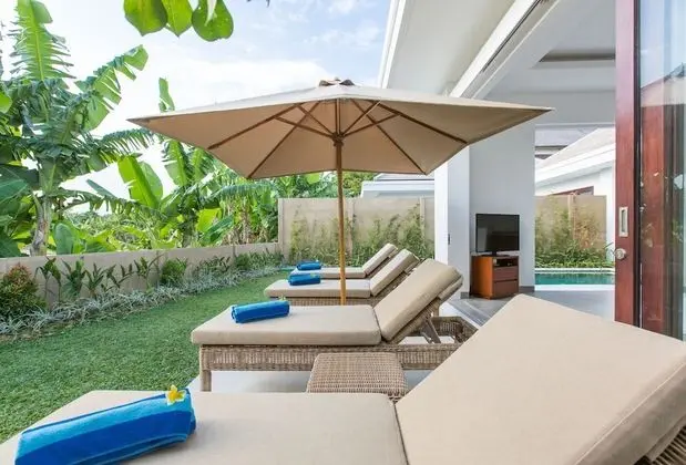 Deluxe Villa, 2 Yatak Odası, Kişiye Özel Havuzlu, Havuz Manzaralı